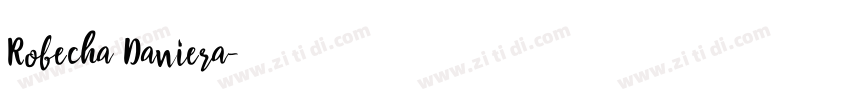 Robecha Daniera字体转换